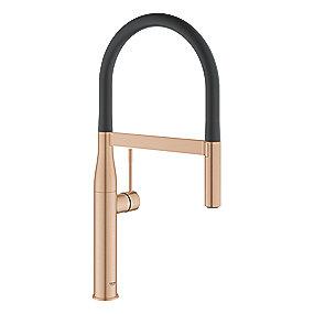 sunset warm rstet b spray prof med kkenarmatur k essence grohe