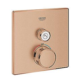 sunset warm rstet b ventil en med indbygning til termostat 1sc smartcontrol grohtherm grohe