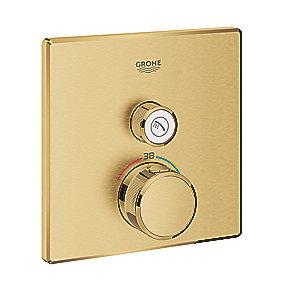 sunrise cool rstet b ventil en med indbygning til termostat 1sc smartcontrol grohtherm grohe