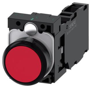 skrue nc 1 no 1 holder med flad trykknap d r plast rund mm 22 trykknap