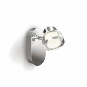 240v - 220 5w 1x4 krom loftlampe resort mybathroom