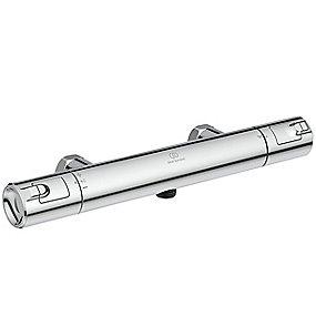 krom roset forskruning uden vandsparer metalgreb betjeningsvenlige med termostatarmatur t50 ceratherm rma b