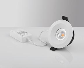 stk 6 230v 3000k cd 640 lm 450 led be-8854 downlight