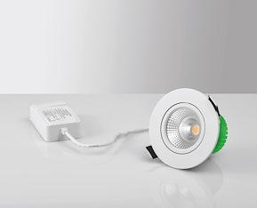 outdoor 230v 3000k cd 840 lm 430 led be-2471 downlight