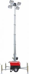 4x200w astrour m 7 lysmast transportabel