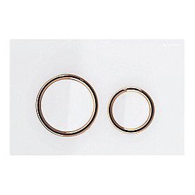 hvid dguld r 246x164x14mm betjeningsplade sigma21 geberit