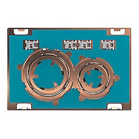 dguld r 246x164x10mm betjeningsplade sigma21 geberit