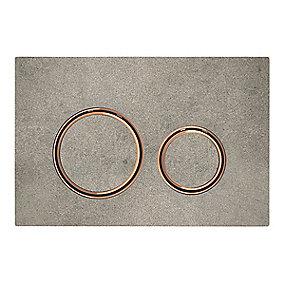 beton dguld r 246x164x14mm betjeningsplade sigma21 geberit