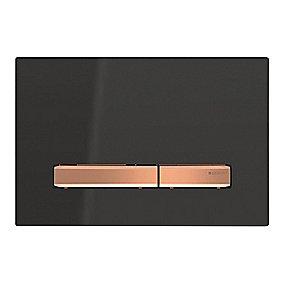 95 ral dybsort dguld r 246x164x14mm betjeningsplade sigma50 geberit