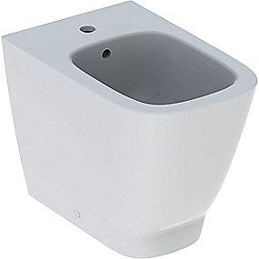 hvid glasur keratect wall to back 350x345x480mm bidet smyle geberit