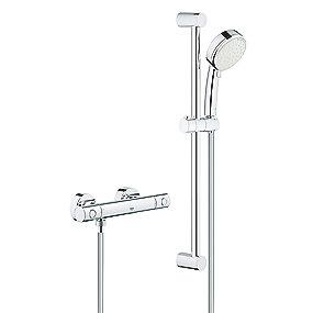 gmonteret v 600mm t bruses med brus til termostat cosmopolitan 800 grohtherm grohe
