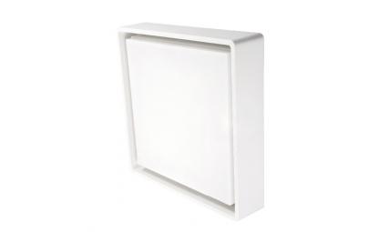 skumring 3000k 22w led hvid maxi square frame