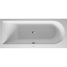 rne hj venstre i indbygning t 1600x700mm badekar new darling duravit