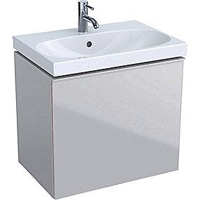 sand-grå 1skuffe 595x535x416mm vaskeskab acanto geberit