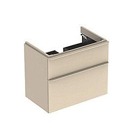 sand-gr 2skuffer 734x617x470mm vaskeskab smyle geberit