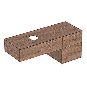 hickory ddetr n 3skuffer 1350x510x550mm vaskeskab variform geberit