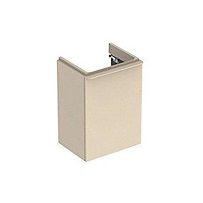 sand-grå 1låge 442x617x356mm højre til vaskeskab smyle geberit