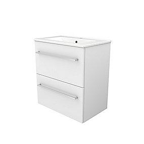 jglans h hvid 61x40cm ndvask h med t bels m basicline sanibell