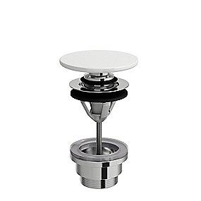 funktion push-open saphirkeramik i overdel med bundventil laufen