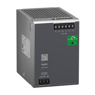 forsyning 1-faset vac 100-240 og udgang a w-20 480 vdc 24 med din-skinne til optimized mforsyning str switchmode modicon