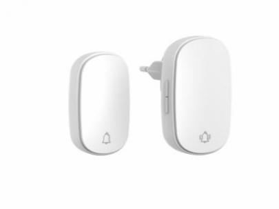 hvid tryk m 230v rklokke d s dl tr divo