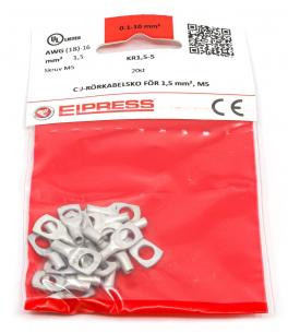 stk 20 af poser i - m5 5mm2 1 5-5 kr1 rkabelsko cu-r