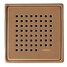 l st rustfrit behandlet pvd kobber klinkegulv til hul uden 150x150mm rist og ramme rib purus