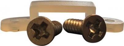 5mm 10 12v skruer m klips strip led lit