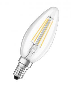 lm 470 klar filament e14 40w 827 4w kerte clickdim star led osram