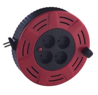 230v udtag 4 med jord uden mm 0 2x1 mtr 8 kabeltromle