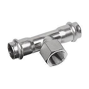 m-bakke stl syrefast rustfrit mm 89 - 4 3 - mm 89 t-stykke press nirosan