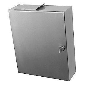 slebet frontmont 295x348x100mm hygiejnebeholder purus