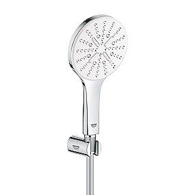krom mm 500 1 bruseslange silverflex holder ndbruse h med sprays 3 t ndbrusers h 130 smartactive rainshower white moon sprayplade grohe