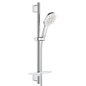 krom bruseslange silverflex gholdere v med mm 600 sprays 3 t brusestangs smartactive rainshower grohe