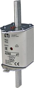 500v gg 224a nh2 sikring