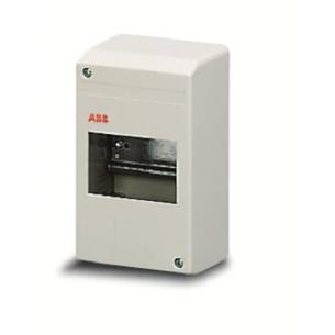 ip40 ral9016 hvid modul 4 gruppetavle abb