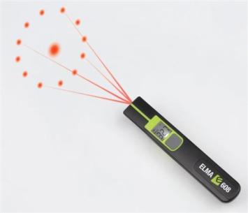 608 mini dt infrar termometer