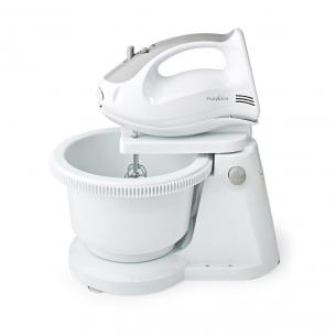 hvid gr piskeris 2 dejkroge 2 l sk dreje turbofunktion 5-hastighedsindstilling w 200 ndmixer h nedis