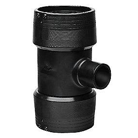 pe100-sdr11 pn16 90 mm 160x90 t-stykke el-svejse pe plus elgef fischer georg
