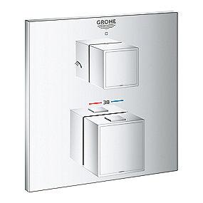krom ndbruser h hoved- til smartbox rapido til forplade termostatisk cube grohtherm grohe