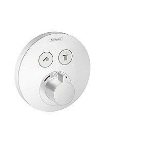 hvid mat udtag 2 til rring afsp med indbygning til termostatarmatur s showerselect hansgrohe