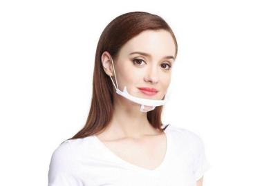 stk 40 ansigtsmaske elastik re med mundvisir