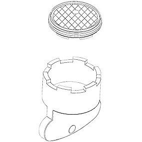 gle n og slim m24x1 luftblander t s rep damixa