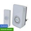 in plug hvid design rklokke d trend