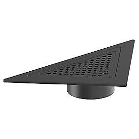 stl rustfrit sort fliser beton til trekantet overdel trio cher bl