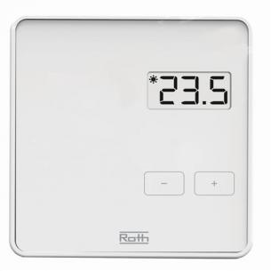 hvid display m projekt roth rumtermostat