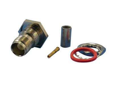 konnektor crimp bulkhead hun tnc