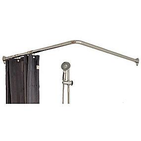 krom produkt serie p model komplet - 25mm 90x90cm rende selvb vinkelstang p der van