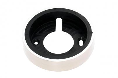 hvid mat rund monteringsring 2-place easy