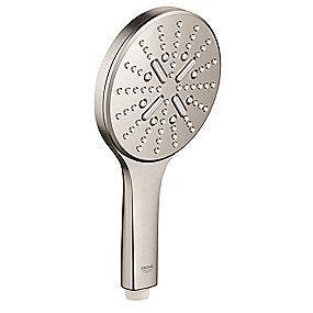 supersteel - 3-sprays ndbruser h smartactive 130 rainshower grohe